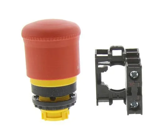 63-8012-40　Eaton RMQ Titan, Red, Pull to Reset 38mm Round Head Emergency Button　216515 & M22-PV/K01