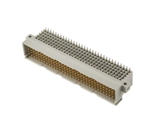63-7958-02　ERNI ERNIPRESS Series 160 Way 2.54mm Pitch, Type E160 Class C1, C2, 5 Row, Right Angle DIN 41612 Connector, Plug　384299