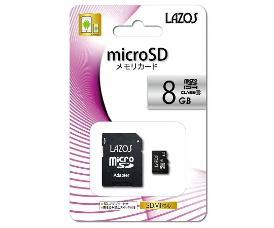 3-668-03　［Discontinued］Micro SDHC Memory Card 8GB　L-8MS10