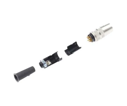 63-7775-25　Binder 680 Series Miniature Cable Mount Connector, 12 contacts Plug　09-0329-00-12