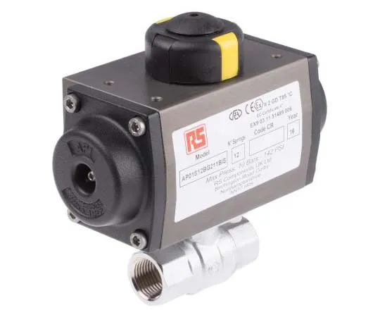 63-7811-48　RS Ball Pneumatic Valve, 1/2 in BSP　760-5602