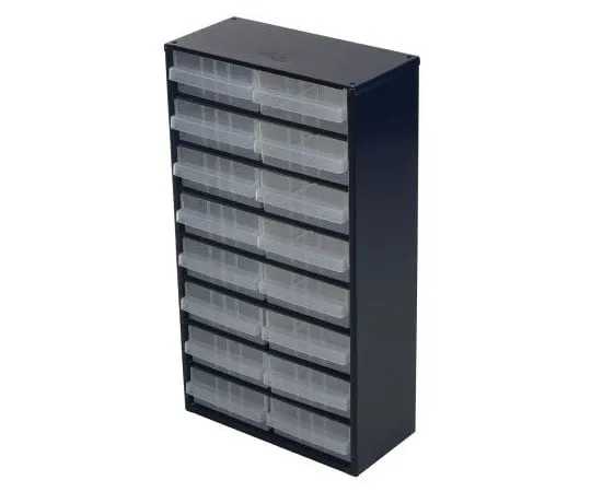 63-7963-48　Raaco 16 drawer Steel Cabinet, 552mm x 150mm x 306mm　137423