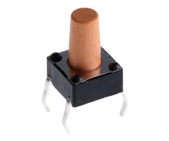 63-7974-76　Pink Tactile Switch, Single Pole Single Throw (SPST) 50 mA @ 12 V dc 6.1mm Through Hole　430156095736