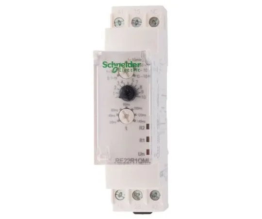 63-8050-04　Schneider Electric Star Delta Single Timer Relay, Screw, 0.1 s → 100 h, SPDT, 2 Contacts, SPCO, 24 → 240　RE22R1QMU