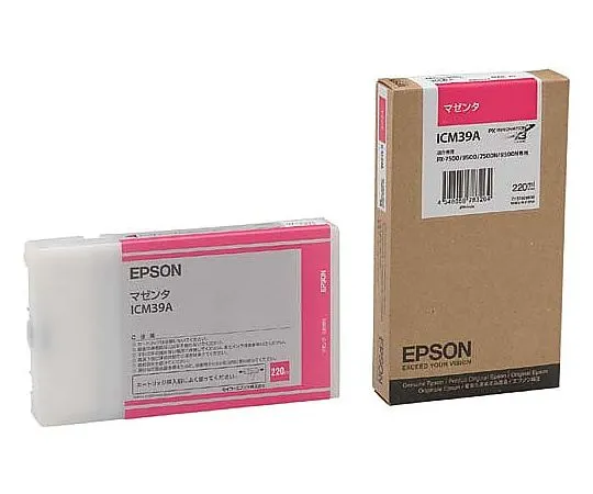 61-0514-26　［Discontinued］Epson Genuine Ink Cartridge (Magenta)　ICM39A