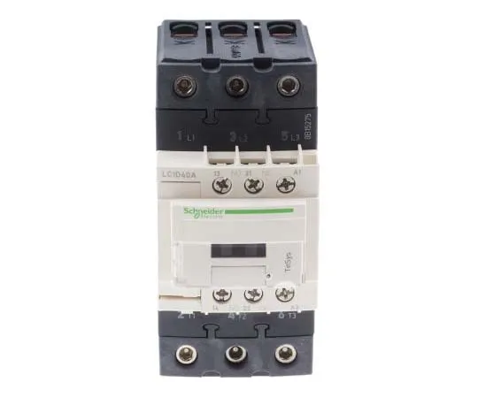 63-7791-79　Schneider Electric 3 Pole Contactor, 40 A, 230 V ac Coil, TeSys D, 3NO　LC1D40AM7