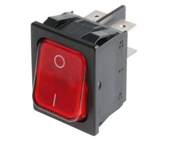 63-7786-07　Marquardt Illuminated Double Pole Single Throw (DPST), Latching Rocker Switch Panel Mount　1835.3102