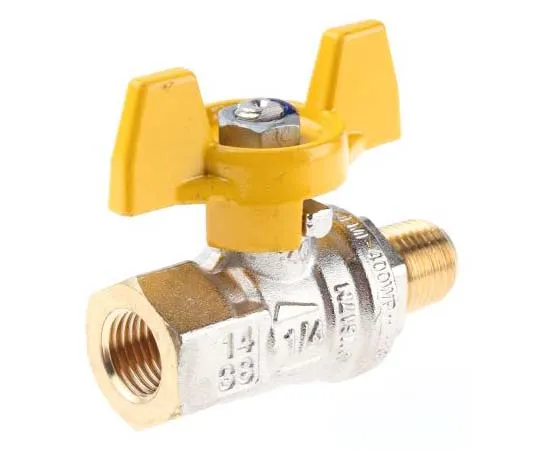 63-7774-48　RS PRO High Pressure Ball Valve Brass 1/4 in BSPP 2 Way　733-5296