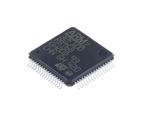 63-7760-86　STMicroelectronics STM32F100RBT6B, 32bit ARM Cortex M3 Microcontroller, 24MHz, 128 kB Flash, 64-Pin LQFP　STM32F100RBT6B