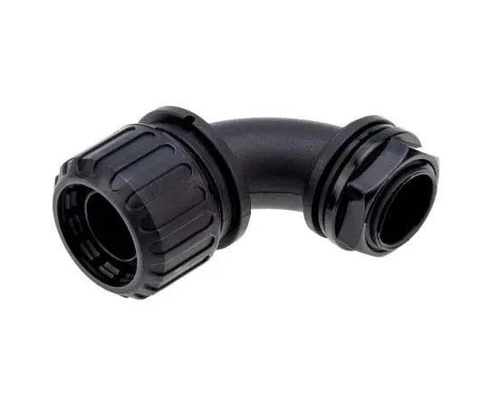 63-7770-14　Adaptaflex 90° Elbow Cable Conduit Fitting, Nylon 66 Black Black 20mm nominal size IP65 M20　XF20/M20/C90