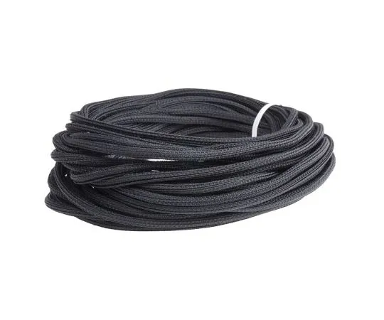 63-7994-19　Alpha Wire Braided PET Black Cable Sleeve, 3.18mm Diameter, 15.24m Length　G1301/8 BK007