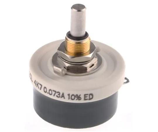 63-7982-99　Vishay 25W Wirewound Rheostat, 4.7kΩ, ±10%　RT025AS4701KB
