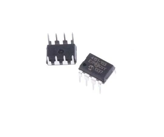 63-7761-71　MCP4151-103E/P, Digital Potentiometer 10kΩ 257-Position Linear Serial-SPI 8-Pin PDIP　MCP4151-103E/P