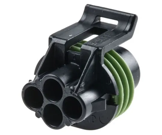 63-8001-42　Delphi Metri-Pack 150 Series, 1 Row 4 Way Cable Mount Socket Connector, with Crimp Termination Method　12065298