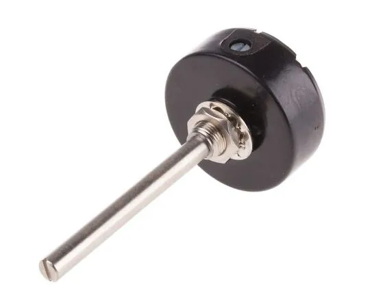 63-8038-89　RS Pro Wirewound Wirewound Potentiometer with a 6.35 mm Dia. Shaft, 10kΩ, ±10%, 3W　173-0738