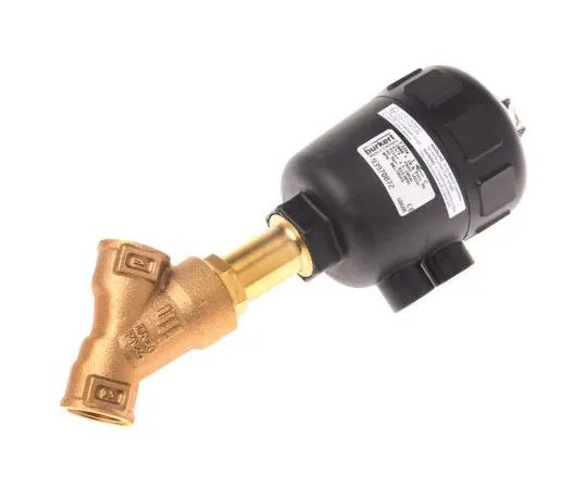 63-8021-77　Burkert Angle Pneumatic Valve, 3/4 in G　178666