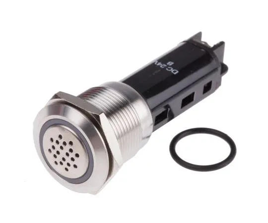 63-8053-62　Panel Mount Buzzer, 24 V dc, 75dB at 1 Metre　877-1842