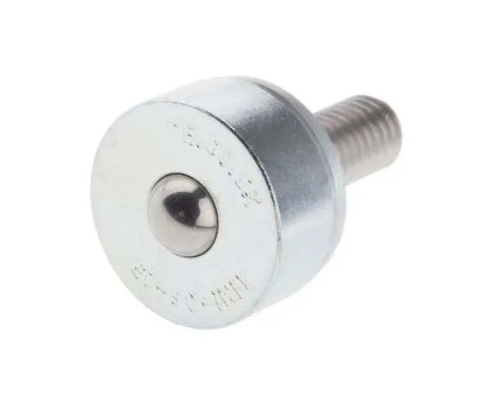 63-7789-16　ALWAYSE Stud 6.4mm Steel Ball Transfer Unit Stainless Steel　11MI-06-13