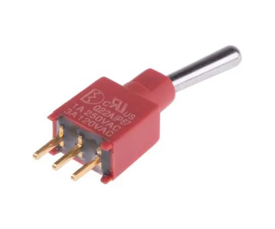 63-7775-71　RS PRO Single Pole Double Throw (SPDT) Toggle Switch, Latching, IP67, PCB　734-7160