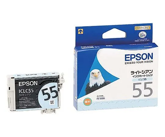 61-0512-78　［Discontinued］Epson Genuine Ink Cartridge (Light Cyan)　ICLC55