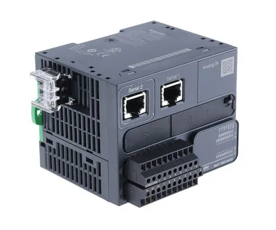63-8008-18　Schneider Electric Modicon M221 PLC CPU, Ethernet, ModBus, Profibus DP, USB Networking Mini USB Interface, 10000 Steps　TM221M16T