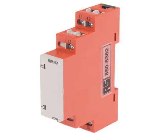 63-8042-27　Broyce Control L-Series Phase, Voltage Monitoring Relay With SPDT Contacts, 280 → 520 V ac　LXPRF 280-520VAC