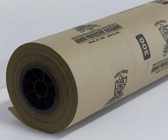 61-9653-61　［Discontinued］Volatile Rust-Preventive Paper Armor Wrap 35PC Width 100cm x 100m　A35PC40110