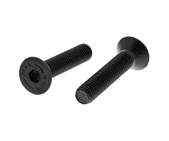 63-8028-16　RS Pro M8 x 40mm Hex Socket Countersunk Screw Black, Self-Colour Steel　822-9149