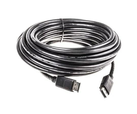 63-7985-86　Roline DisplayPort to DisplayPort Cable, Male to Male, 10m　11.04.5609-5