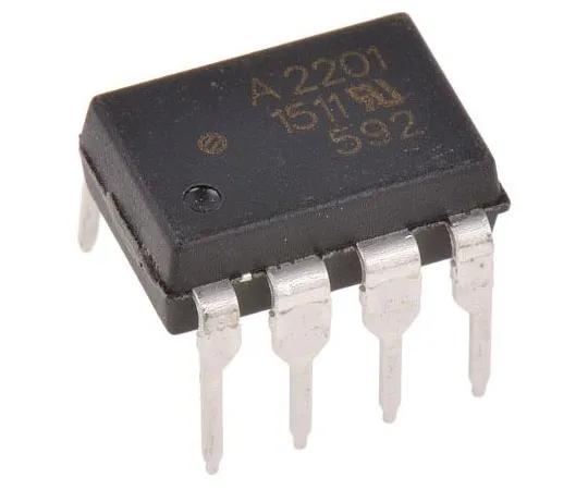 63-8037-59　Broadcom, HCPL-2201-000E Logic Gate Output Optocoupler, Through Hole, 8-Pin DIP　HCPL-2201-000E