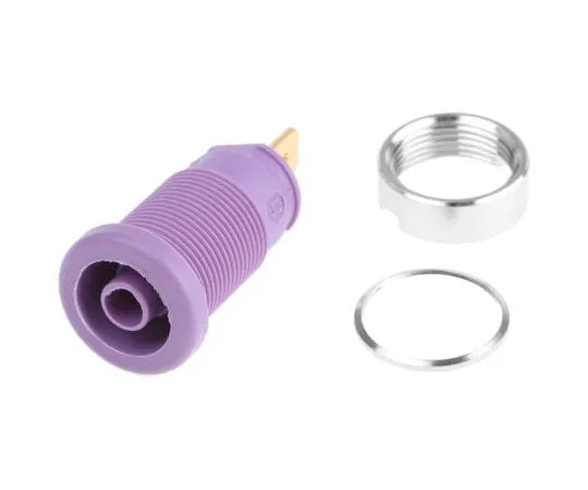 63-7979-83　Violet Female Banana Plug Tab 1000V ac/dc　972355109