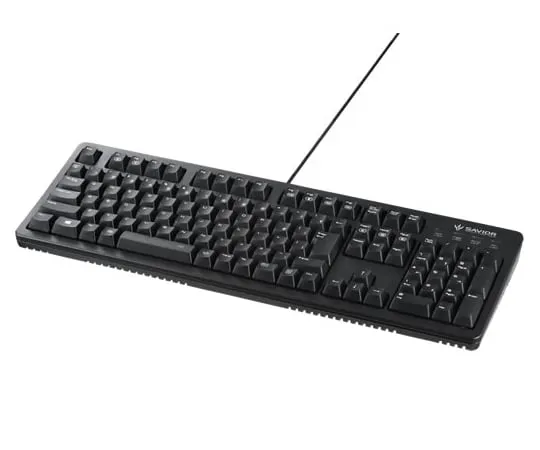 62-4122-45　［Discontinued］USB Wired Gaming Keyboard Wash Black　BSKBUG500BK