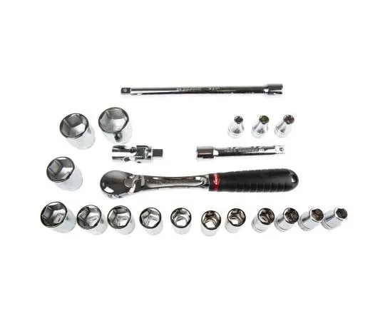 63-7788-83　Facom, 21 Piece Socket Set 1/2 in Square Drive　SL.DBOX1PB