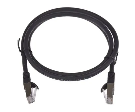 63-7968-32　RS Pro Shielded Cat6a Cable 1m, Black, Male RJ45/Male RJ45　778-5165
