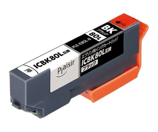 61-9746-77　Compatible Ink Cartridge for EPSON ICBK80L Correspondence Black　PLE-E80L-B