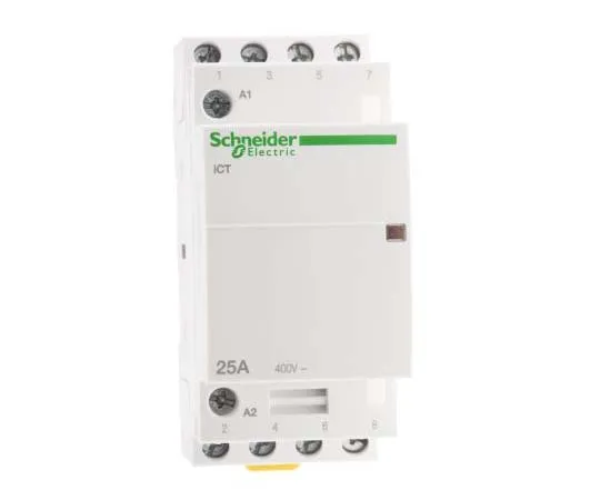 63-7775-89　Schneider Electric 4 Pole Contactor, 25 A, 230 V ac Coil, Acti 9, 4NO　A9C24834