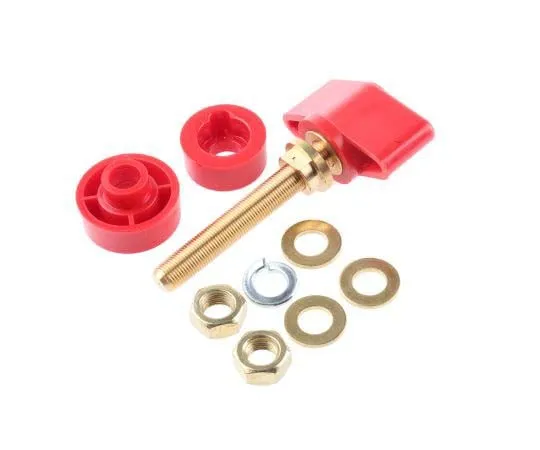 63-7802-73　Schutzinger 4mm Red Terminal Post, 1kV, 100A, M8 x 0.75 Thread　POL 102 / RT