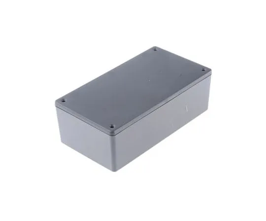 63-8023-43　Hammond 1591, ABS Enclosure, IP54, 152.43 x 82.43 x 47.75mm　1591XXDSBK