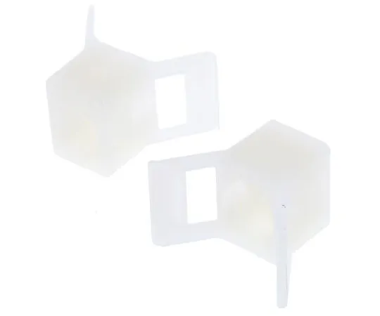 63-8047-14　RS Natural Cable Tie Mount 13.8 mm x 23mm, 9.5mm Max. Cable Tie Width　865-9708