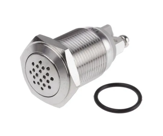 63-8053-61　Panel Mount Buzzer, 12 V dc, 75dB at 1 Metre　877-1836