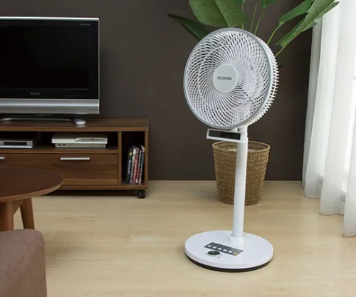 61-0420-45　［Discontinued］Human Detecting Swing Fan LFDJ-301H White　561534/LFDJ-301H