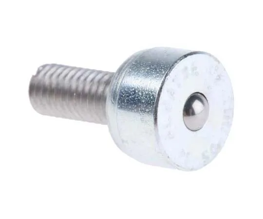 63-7789-11　ALWAYSE Stud 4.8mm Steel Ball Transfer Unit Stainless Steel　11MI-05-13
