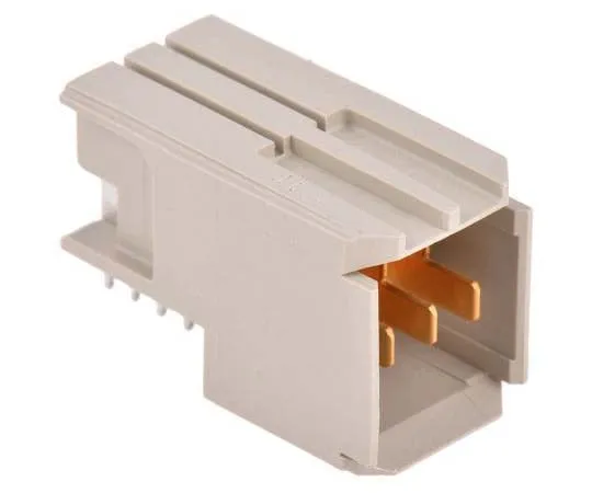 63-7749-91　TE Connectivity Z-PACK HM Series 2mm Pitch Universal Power Module Backplane Connector, Male, Right Angle, 1 Row, 3 Way　5-5223961-1
