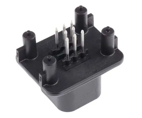 63-7765-76　TE Connectivity AMPSEAL Series, 3 Row 8 Way Panel Mount Plug PCB Connector, with Solder Termination Method　1-776276-1