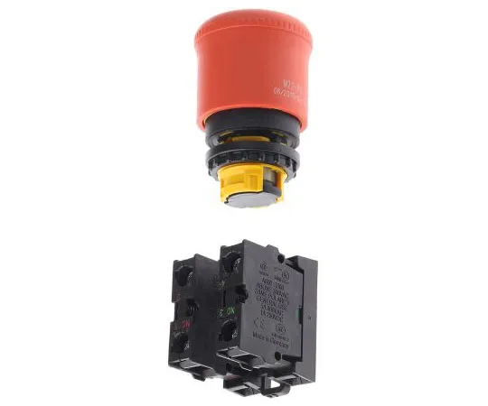 63-8012-41　Eaton RMQ Titan, Red, Pull to Reset 30mm Mushroom Head Emergency Button　216516 & M22-PV/K11