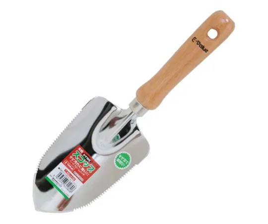 62-2786-66　［Discontinued］E-Value Wooden Handle Scoop with Serrated Blade　EGT-13