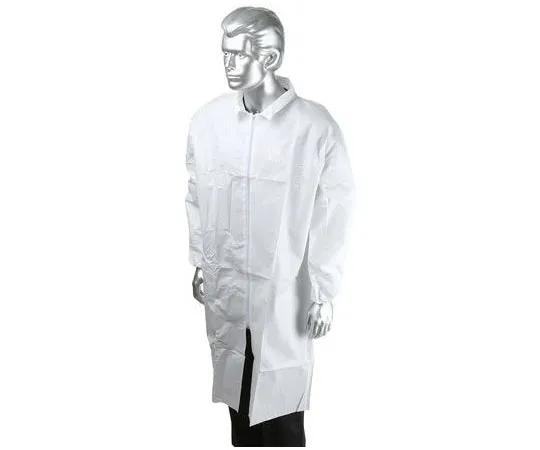 63-8034-39　RS PRO White Lab Coat, Unisex, Disposable Cleanroom L　829-5231