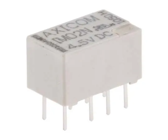 63-7750-18　TE Connectivity DPDT Non-Latching Relay PCB Mount, 4.5V dc Coil, 2A　1-1462038-2