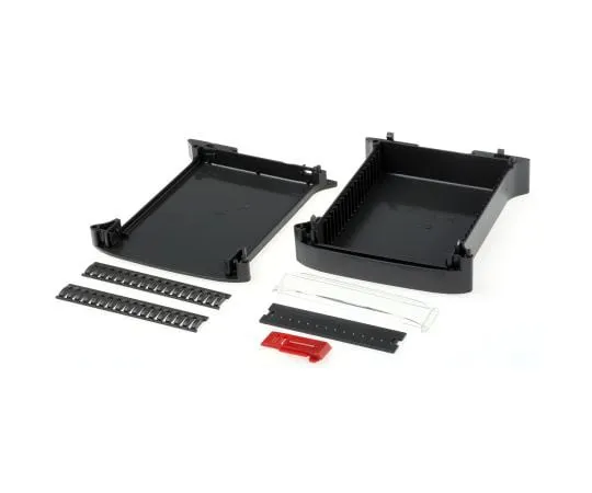 63-7999-17　Italtronic Railbox Series , 101 x 35 x 120mm, ABS, Polycarbonate DIN Rail Enclosure　10.0001350/1