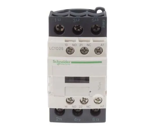 63-7791-62　Schneider Electric 3 Pole Contactor, 25 A, 400 V ac Coil, TeSys D, 3NO　LC1D25Q7